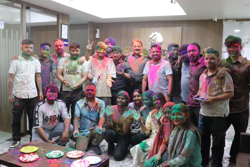 Aleph India hosted a vibrant Holi celebration at the office, bringing toget...