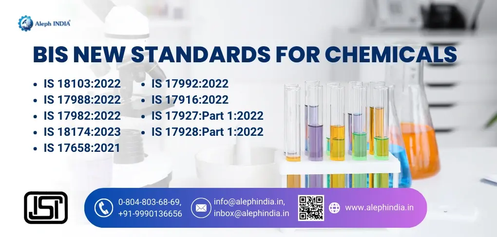 BIS New Standards for Chemicals 2022-2023